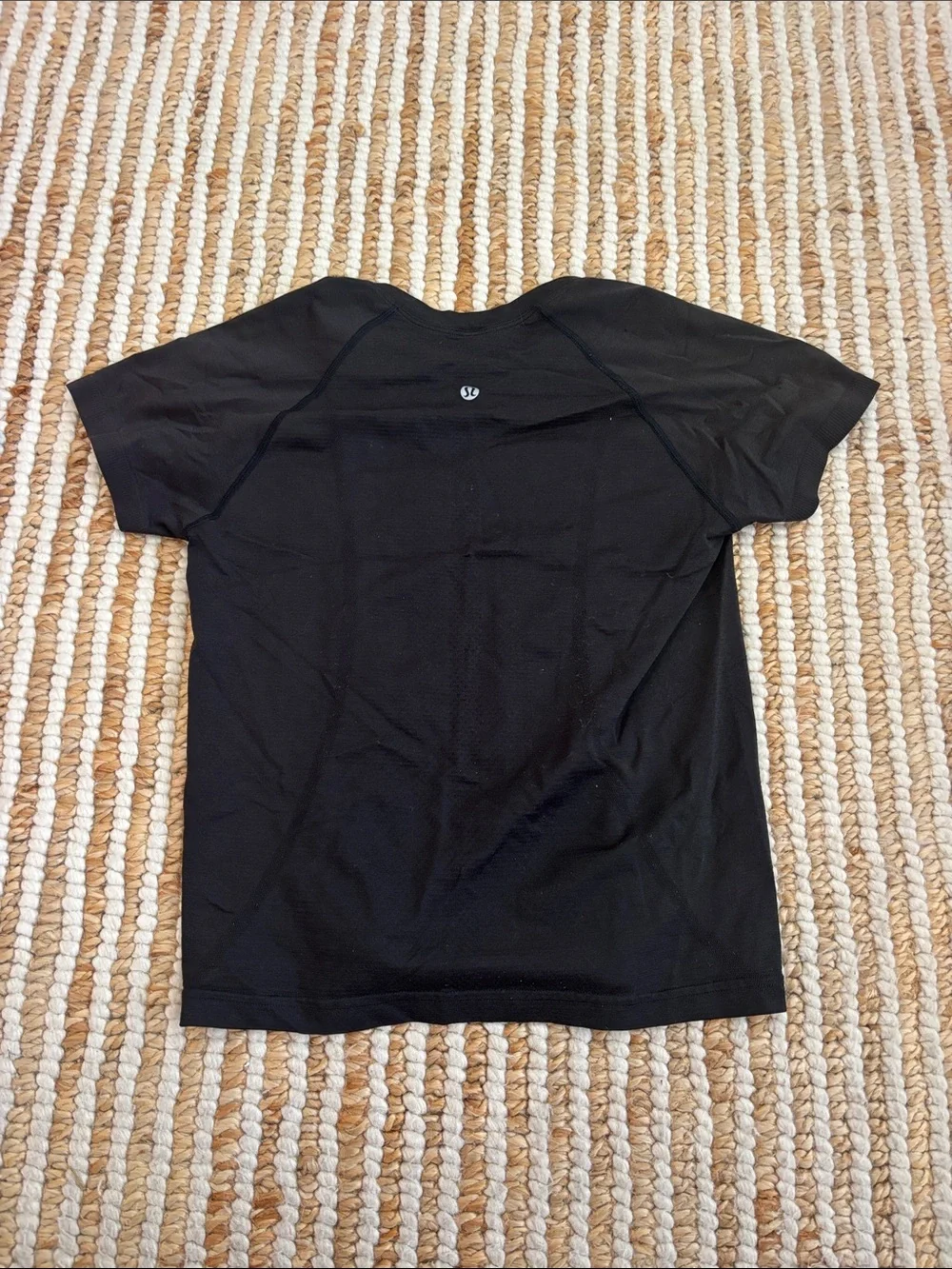 lululemon athletica Black Short Sleeve Performance Tee